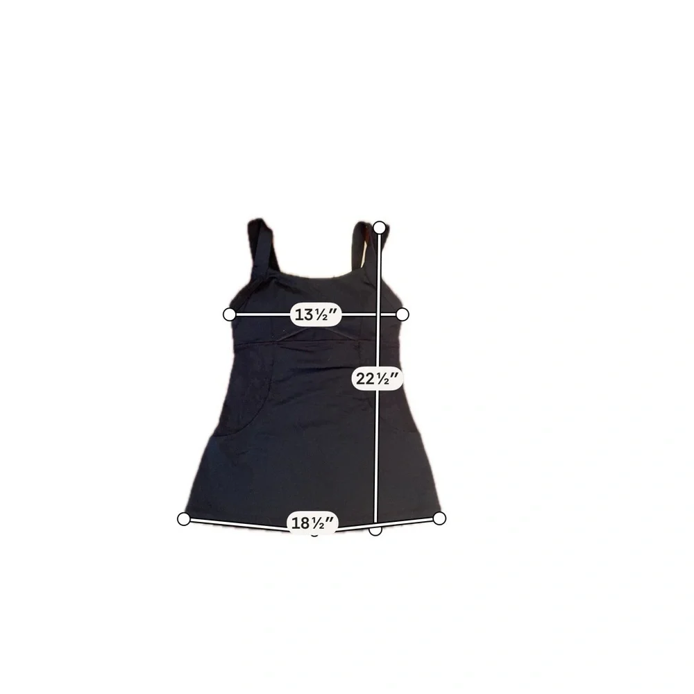 lululemon athletica Black Tank Top